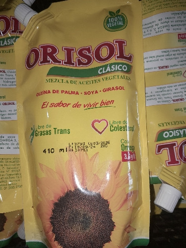 Imagen 1 de ACEITE ORISOL BOL. 24/410ML
