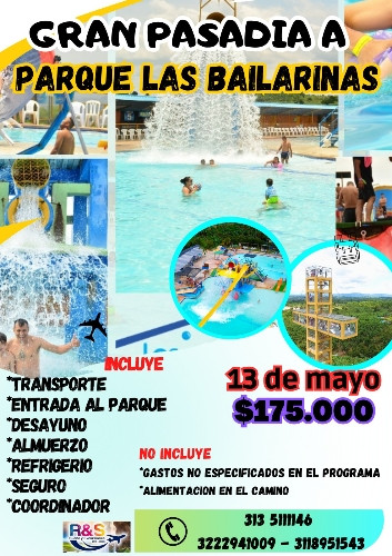 Imagen 1 de Pasadias al Parque las Bailarinas 