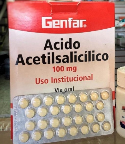 Imagen 1 de Acido Acetilsalicilico 100mg