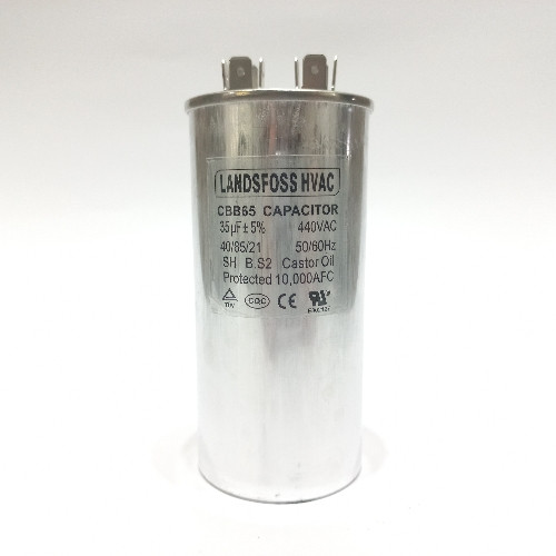 Imagen 1 de Capacitor de Aceite Landsfoss 35uf en 440vac