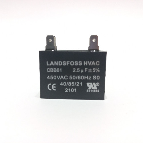 Imagen 1 de Capacitor Plastico Landsfoss 2,5uf- 450vac