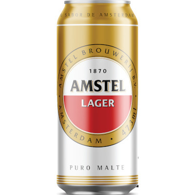 Imagem 1 de Cerveja amstel 473ml 
