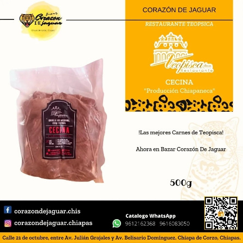 Imagen 1 de Cecina de Teopisca (500g)