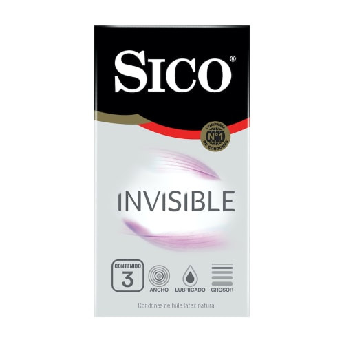 Imagen 1 de Sico invisible (paquete de 3)