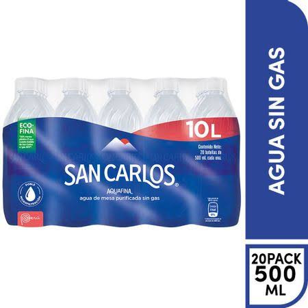 Imagen 1 de Agua san Carlos de 500 ml
