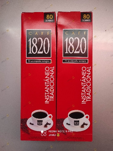 Imagen 1 de 1820 ( cafe tradicional caja 160gr 80 sobre)