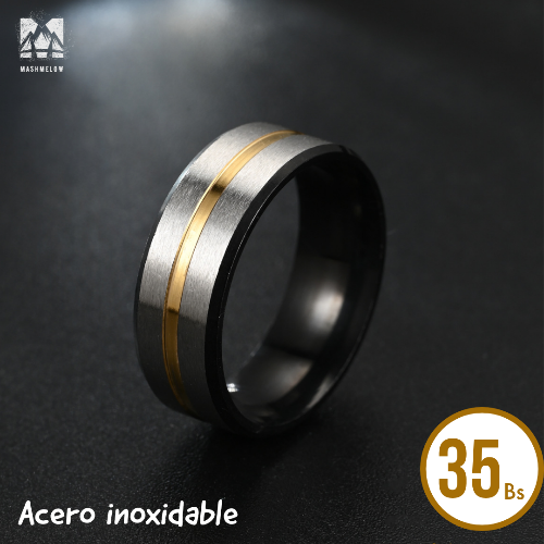 Imagen 1 de Anillo inox 3