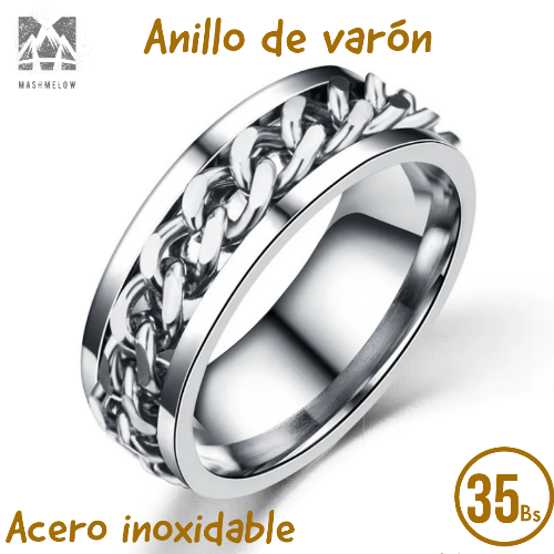 Imagen 1 de Anillo inox 4