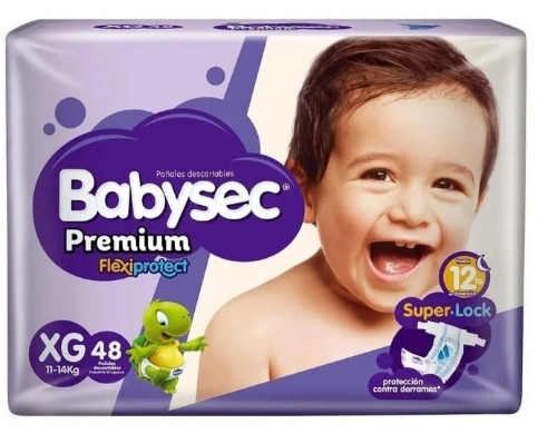 Imagen 1 de Babysec premium jumbo xg x 48. 