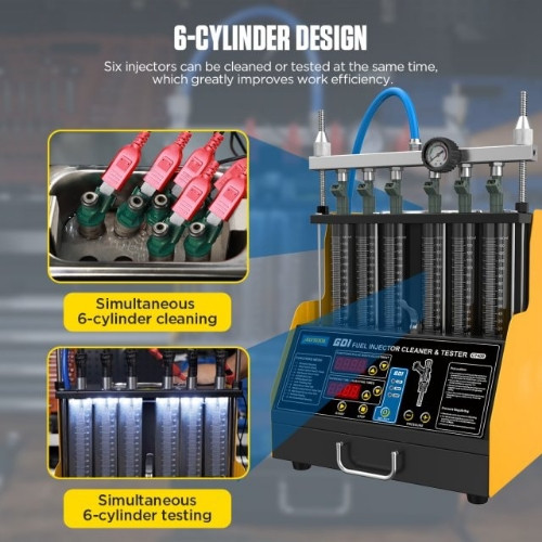 Imagen 1 de Banco de limpieza de INYECTORES GDI CT400 