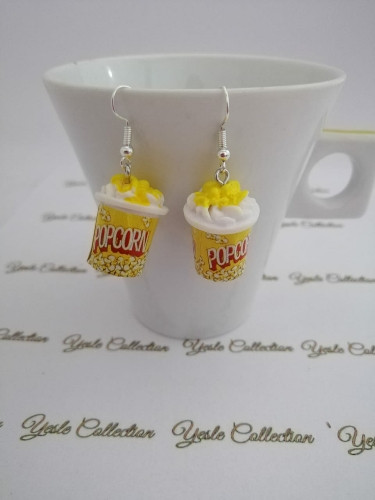 Imagen 1 de Aretes Bote de Palomitas