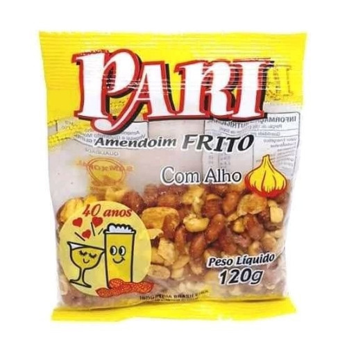 Imagem 1 de Amendoim cartela pele 5 unidades 120g