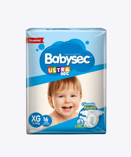 Imagen 1 de Babysec Ultrasec ExtraG x16