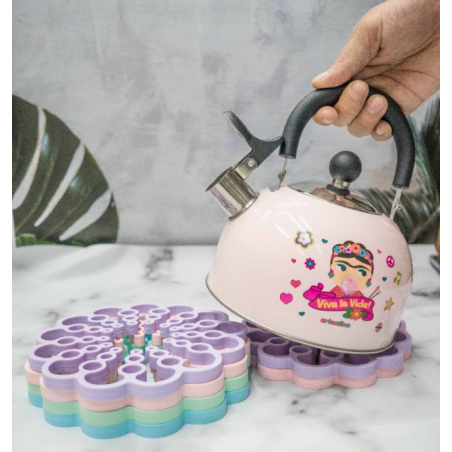 Imagen 1 de BASE APOYA TODO MULTIUSO POSAPAVAS COLORES PASTELES