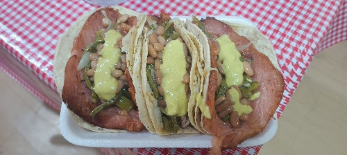Imagen 1 de Tacos de chuleta 
