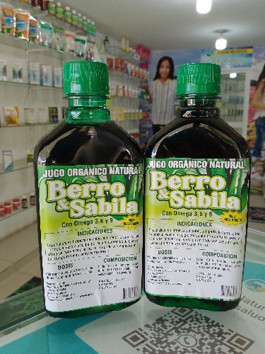 Imagen 1 de Berro & Sábila X 375 ML