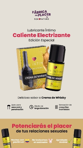 Imagen 1 de Crema de Whisky Caliente y Electrizante De Sen Intimo