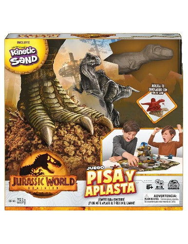 Imagen 1 de Arena Kinetica Jurassic World Pisa y Aplasta