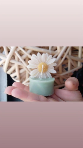 Imagen 1 de Vela flor margarita 