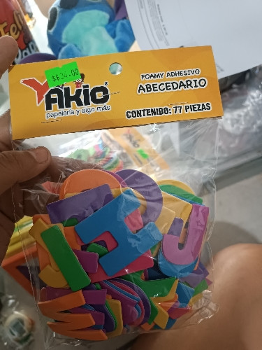 Imagen 1 de Abecedario fomy adhesivo 