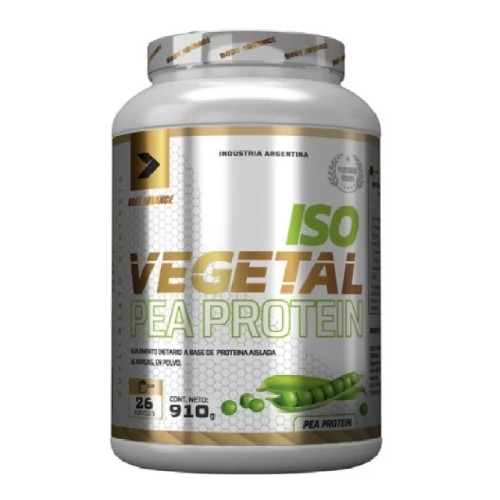 Imagen 1 de BODY ADVANCE Iso Vegetal pea protein 910grs
