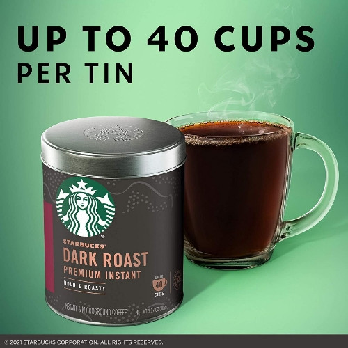 Imagen 1 de Dark Roast Starbucks Instantáneo 