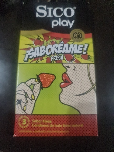 Imagen 1 de 3 Condones SICO play Fresa