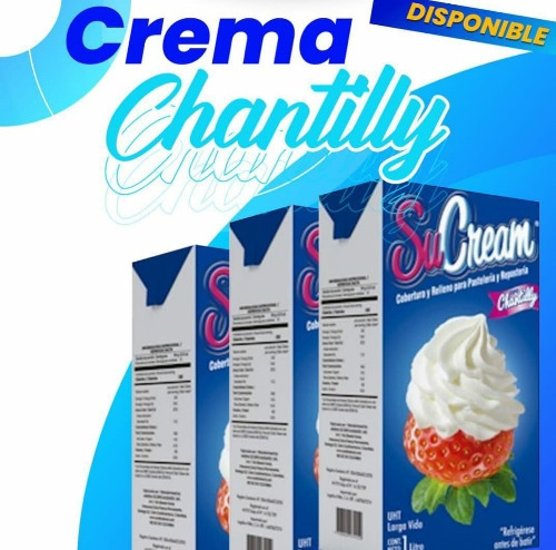 Imagen 1 de Crema Chantilly	SuCream 1 LT