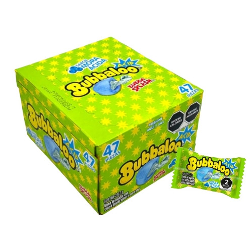 Imagen 1 de Bubbaloo sabor Mora Acidita (caja)