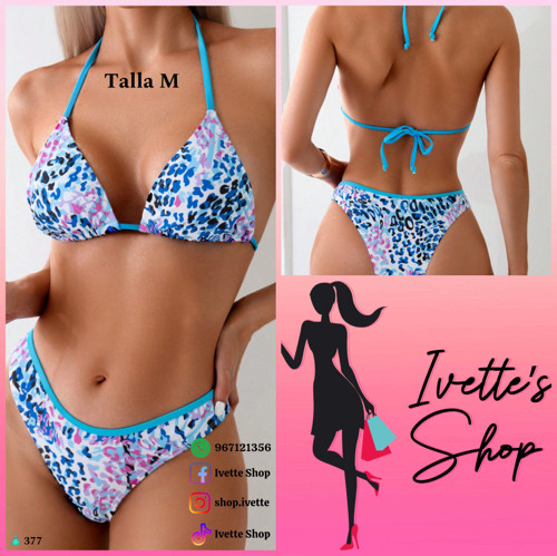 Imagen 1 de Bikini con estampado. M / Cod: 377
