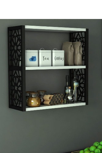 Imagen 1 de 010 Basit Estante de pared negro 