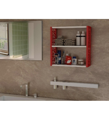 Imagen 1 de 009 Basit Estante de pared rojo 