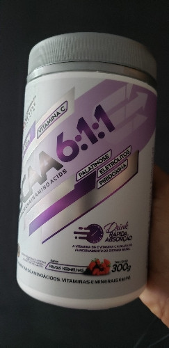 Imagem 1 de BCAAS 6:1:1 , VIT C, 300G ( EURO NUTRY)