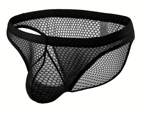 Imagen 1 de BIKINI CACHETERO MALLA NEGRO
