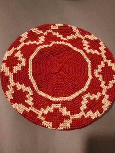 Imagen 1 de Boina de hilo diseño 8 chakanas