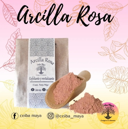 Imagen 1 de 05- Mascarilla arcilla rosa
