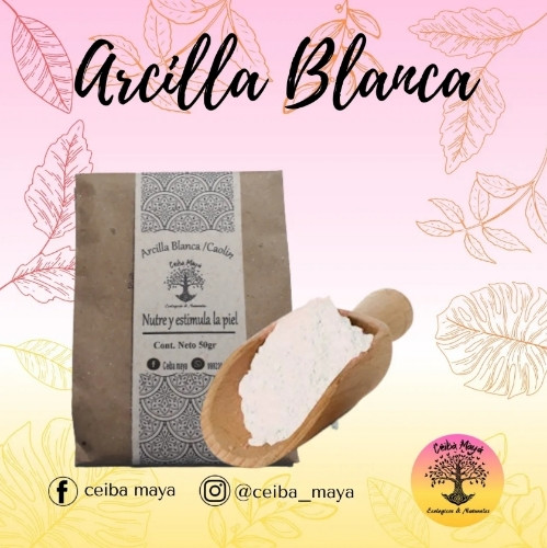 Imagen 1 de 06- Mascarilla de arcilla blanca