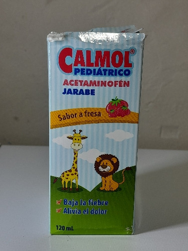 Imagen 1 de Acetaminofen jarabe para niño(Calmol)