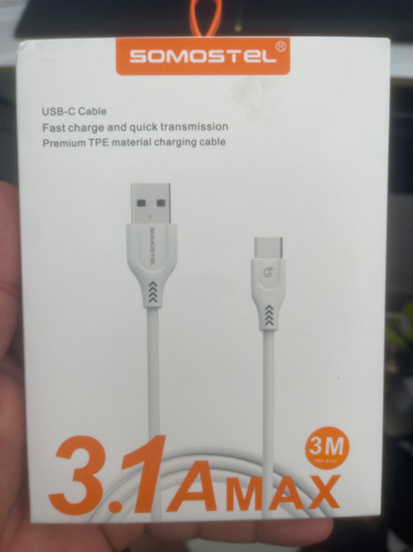 Imagen 1 de Cable tipo c somostel 3 metro