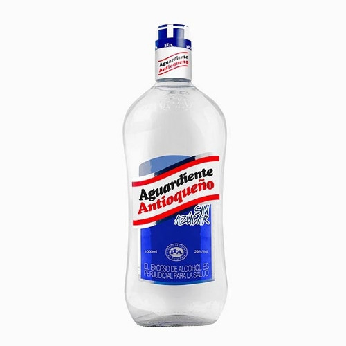 Imagen 1 de AGUARDIENTE AZUL LITRO