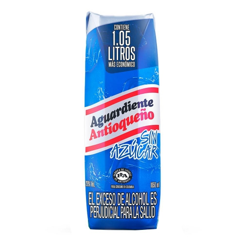 Imagen 1 de AGUARDIENTE AZUL TETRALITRO