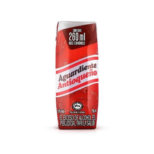 Imagen 1 de AGUARDIENTE ROJO 1/4