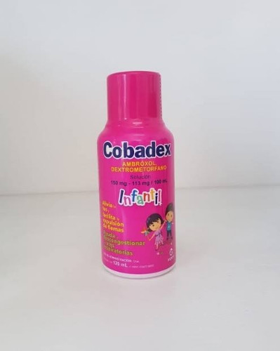 Imagen 1 de Ambroxol/Dextrometorfano solución infantil (Cobadex)
