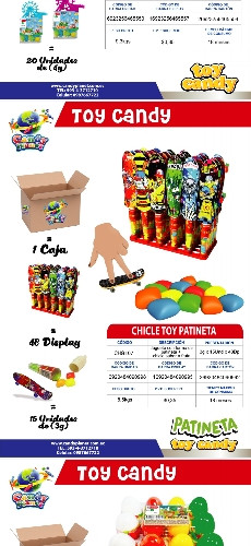 Imagen 1 de CHICLE PATINETA*15U CJ*12DIS