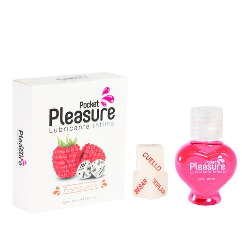 Imagen 1 de Aceite + Dados Pocket Pleasure 20ml