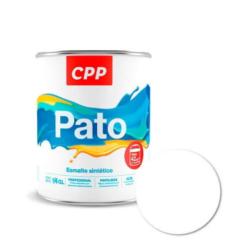 Imagen 1 de Esmalte sintético 1/4 galón CPP pato 