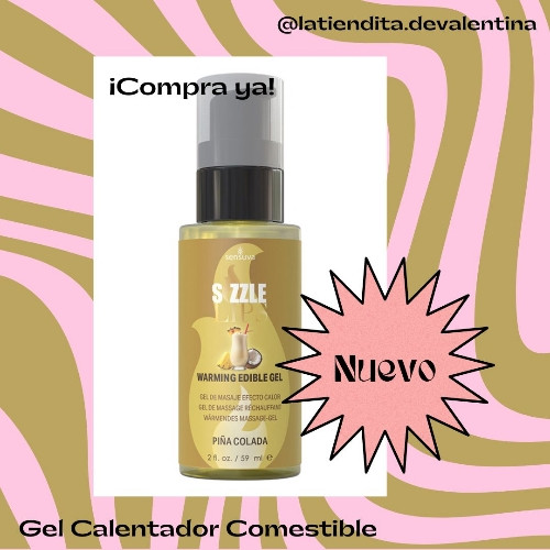 Imagen 1 de Aceite efecto caliente. Para masajes, comestible 59ml