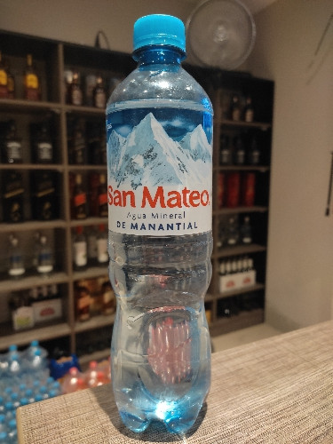Imagen 1 de Agua mineral san mateo 600ml con gas
