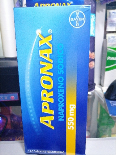 Imagen 1 de APRONAX 550 MG CJA 120 TAB