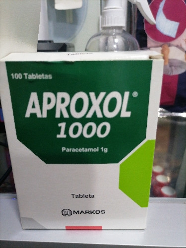 Imagen 1 de APROXOL 1000 (PARACETAMOL) CJA 100 TAB 